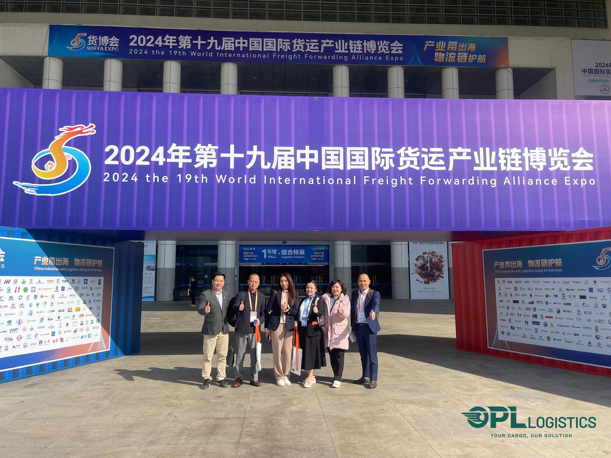 OPL LOGISTICS THAM DỰ TRIỂN LÃM WIFFA EXPO 2024