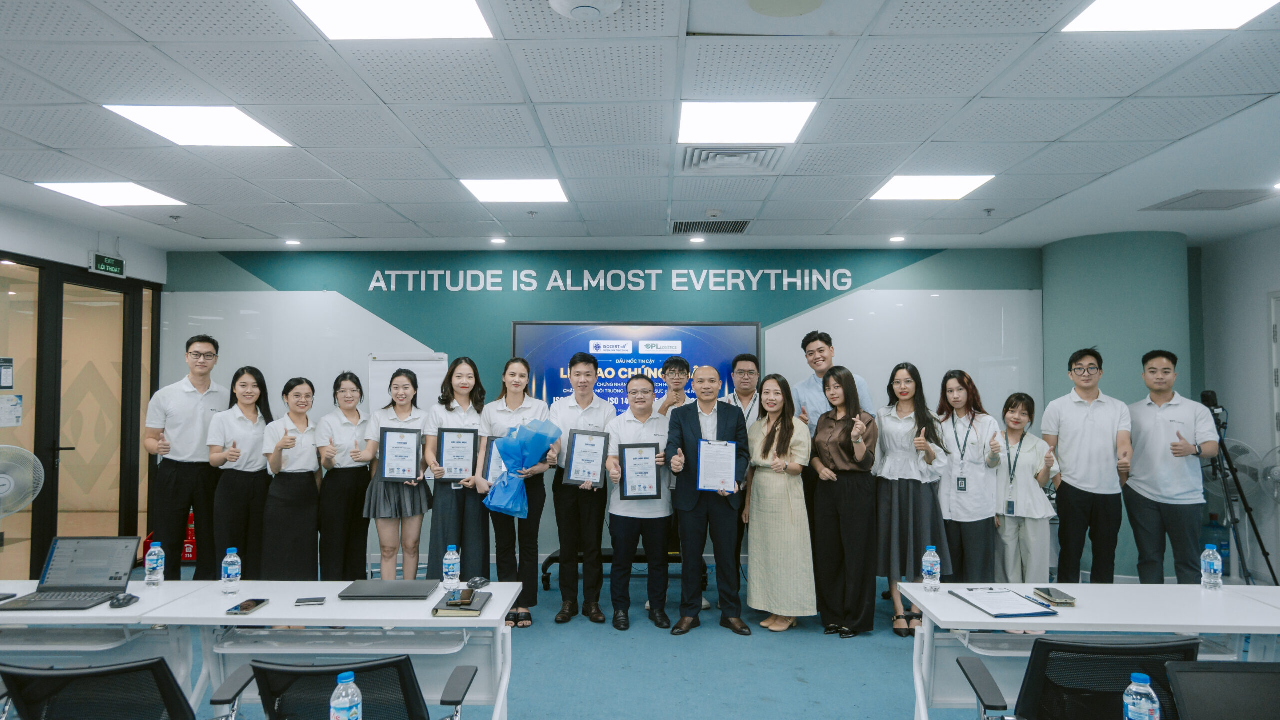OPL LOGISTICS: TỪ BỘ 3 CHỨNG NHẬN ISO ĐẾN CAM KẾT HOÀN THIỆN HỆ THỐNG QUẢN TRỊ